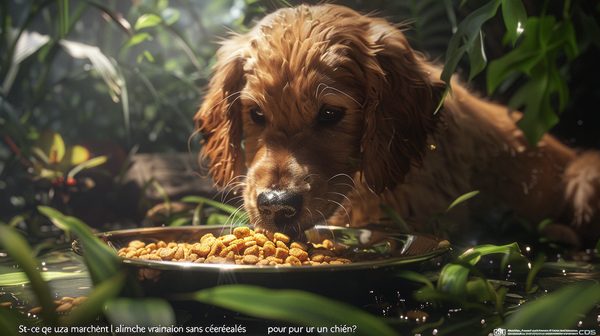 Est-ce que ça marche vraiment l'alimentation sans céréales pour un chien ?