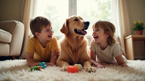 Tout ce qu'il faut savoir sur le golden retriever en famille